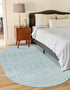 Marrakesh Lattice Collection Area Rug - Casablanca (Aqua)