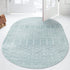 Marrakesh Lattice Collection Area Rug - Casablanca (Aqua)