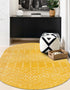 Marrakesh Lattice Collection Area Rug - Casablanca (Yellow)