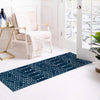 Marrakesh Lattice Collection Area Rug - Casablanca (Navy Blue) Runner Navy Blue  lifestyle 114