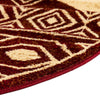 Frontier Trails Collection Area Rug -  Sedona Round Red  lifestyle 48