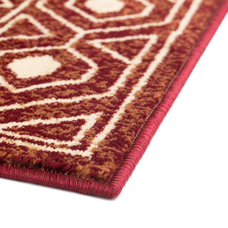 Frontier Trails Collection Area Rug -  Sedona Runner Red  lifestyle 81