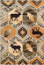 Frontier Trails Collection Area Rug -  Mesa Rectangle Blue Main