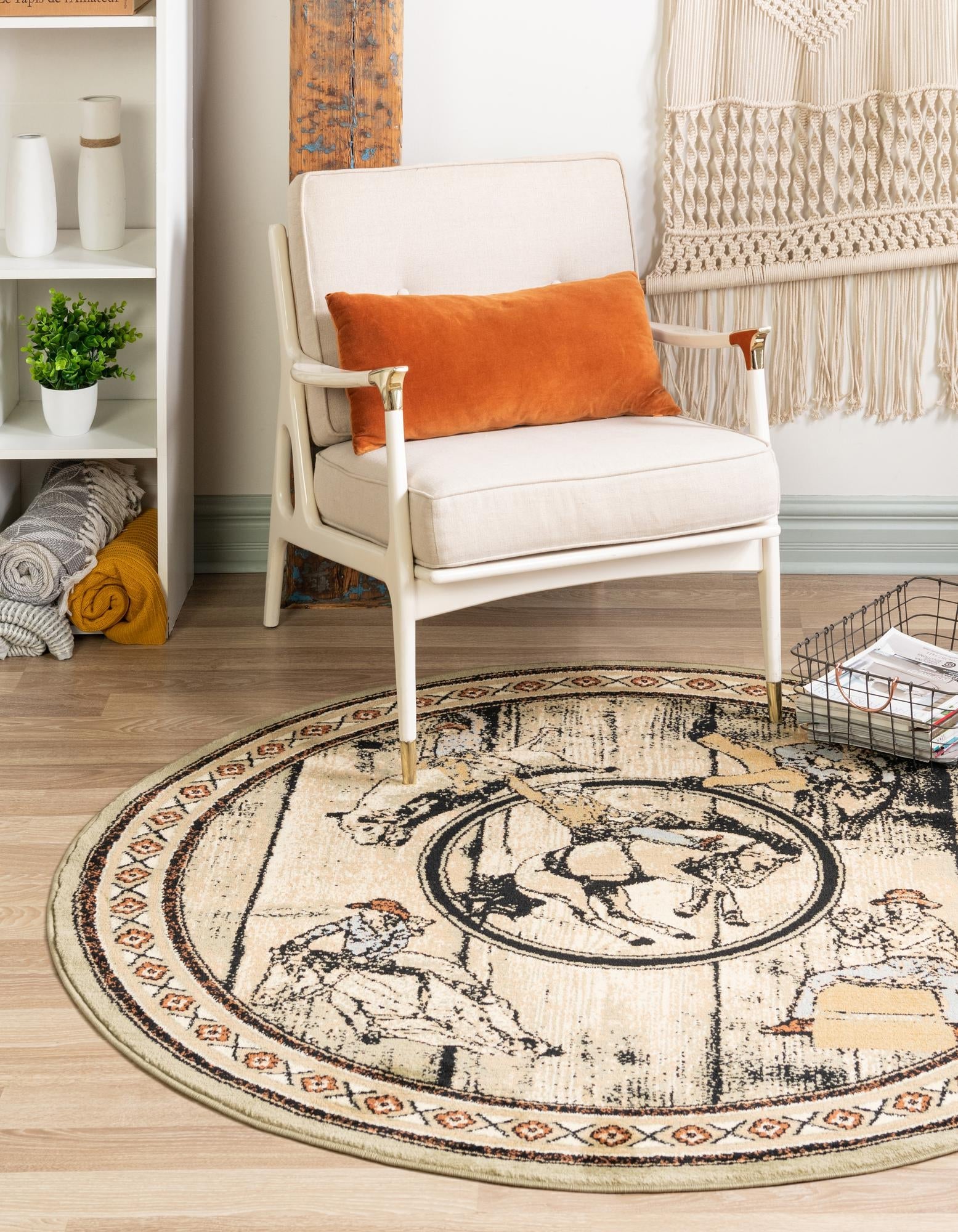 Frontier Trails Collection Area Rug -  Hickory