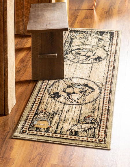 Frontier Trails Collection Area Rug -  Hickory