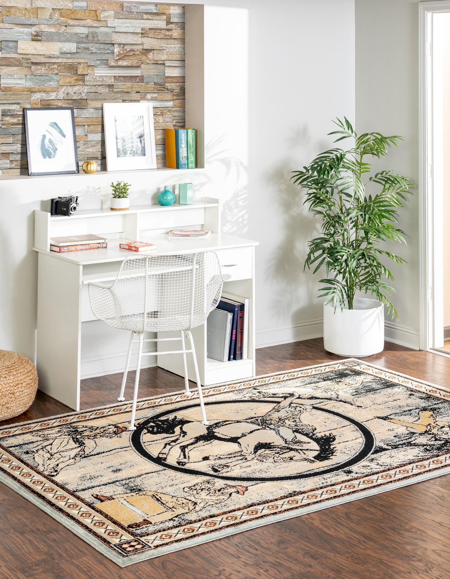 Frontier Trails Collection Area Rug -  Hickory