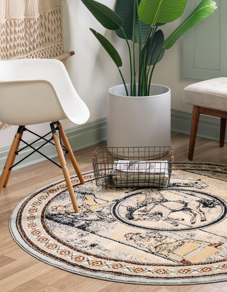 Frontier Trails Collection Area Rug -  Hickory