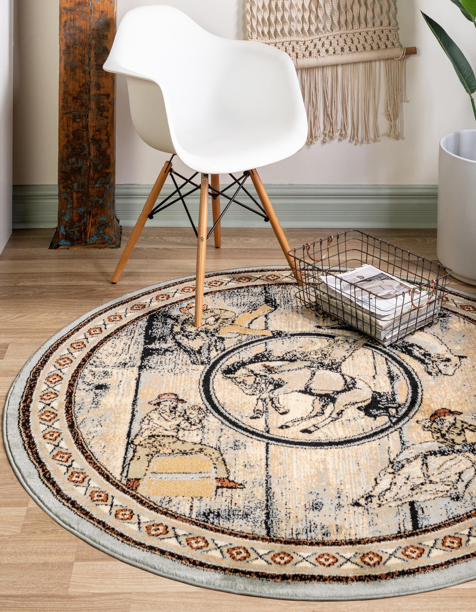 Frontier Trails Collection Area Rug -  Hickory