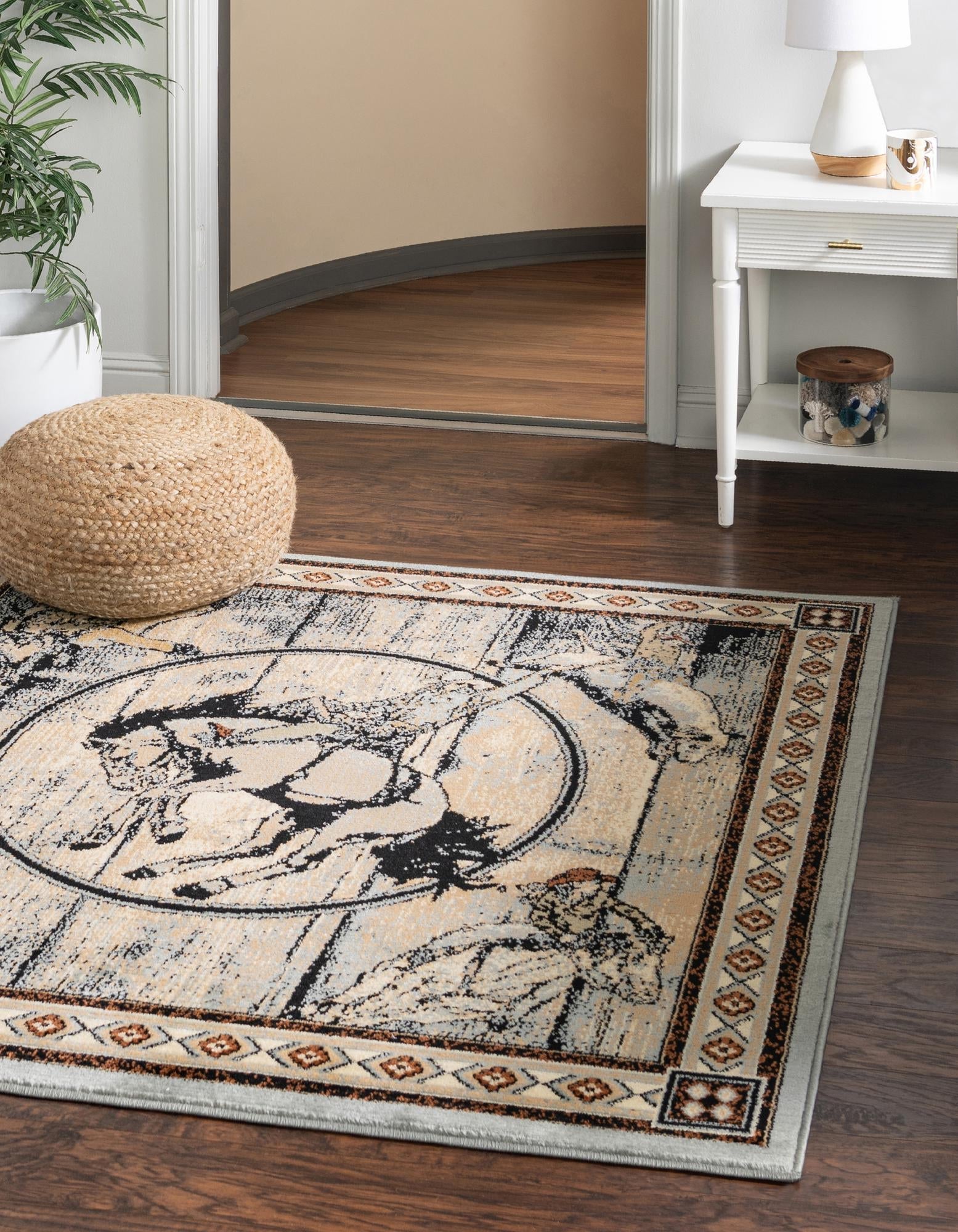 Frontier Trails Collection Area Rug -  Hickory