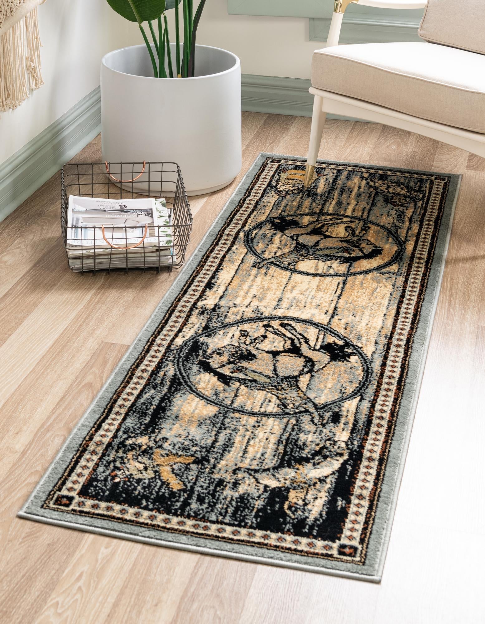 Frontier Trails Collection Area Rug -  Hickory