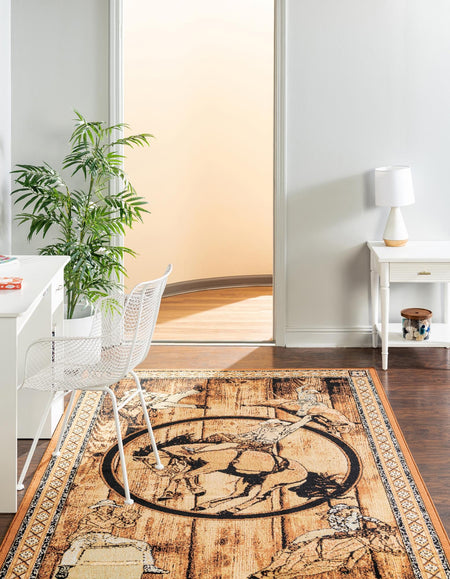 Frontier Trails Collection Area Rug -  Hickory