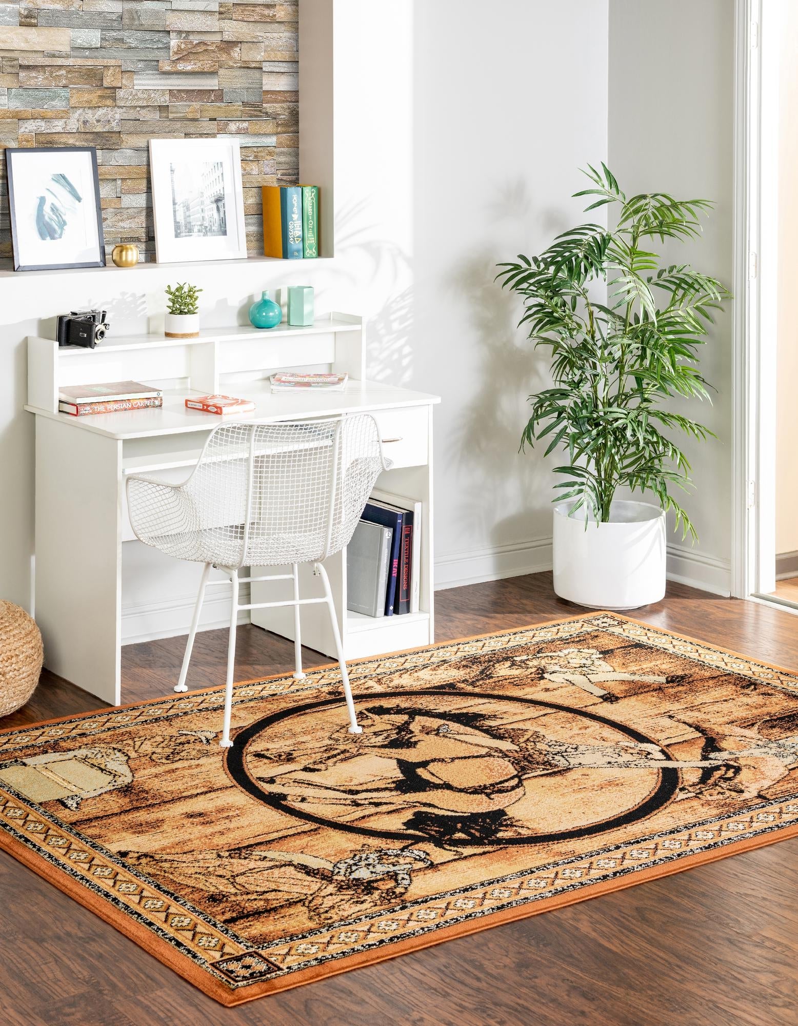 Frontier Trails Collection Area Rug -  Hickory