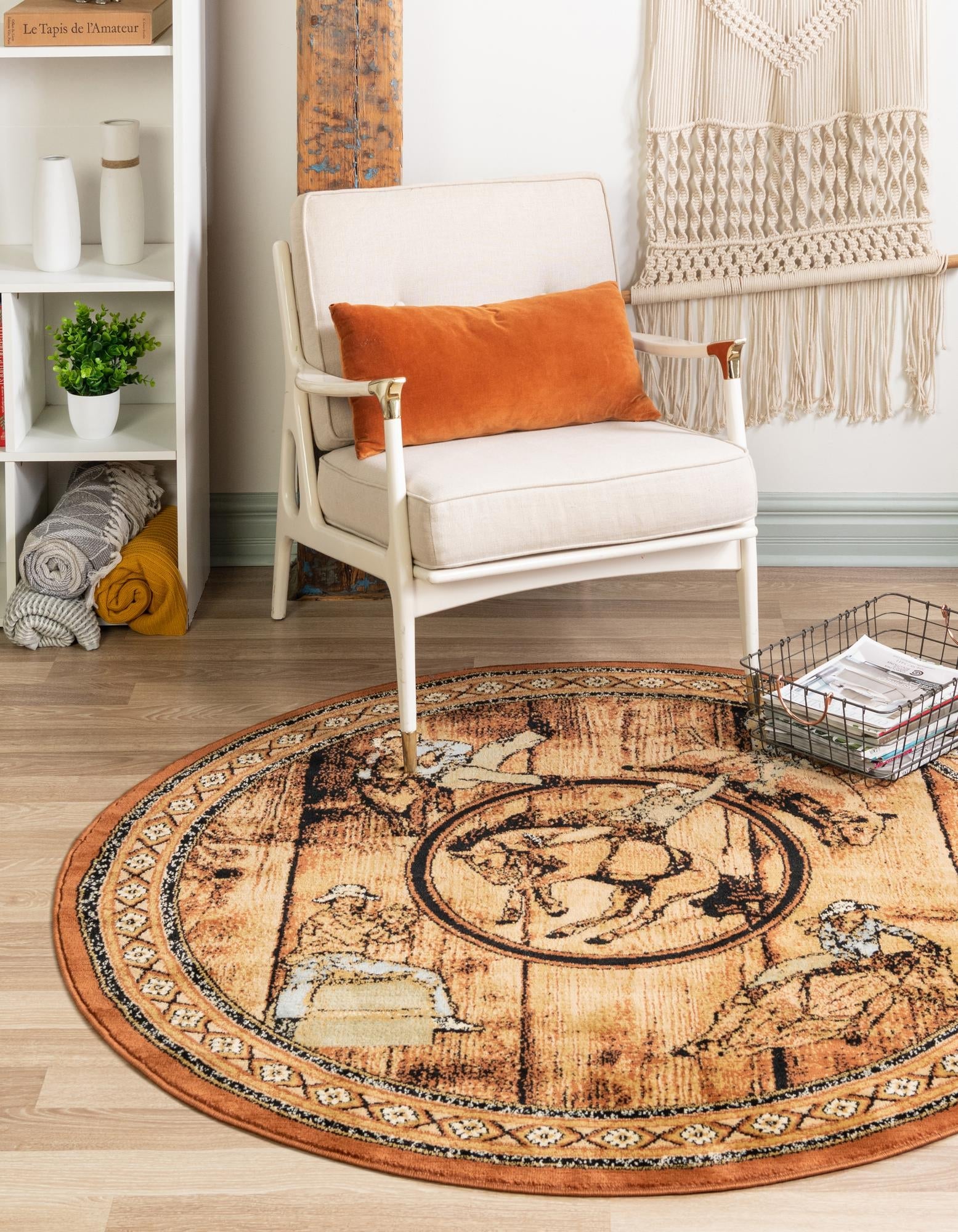 Frontier Trails Collection Area Rug -  Hickory