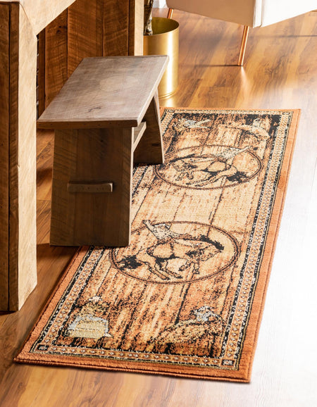 Frontier Trails Collection Area Rug -  Hickory