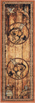 Frontier Trails Collection Area Rug -  Hickory Runner Walnut  lifestyle 24