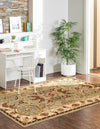 Frontier Trails Collection Area Rug -  Onyx Rectangle Green  lifestyle 11