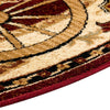 Frontier Trails Collection Area Rug -  Onyx Round Red  lifestyle 71