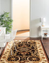 Frontier Trails Collection Area Rug -  Onyx Rectangle Black  lifestyle 9