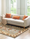 Frontier Trails Collection Area Rug -  Onyx Rectangle Blue  lifestyle 18