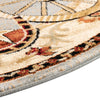 Frontier Trails Collection Area Rug -  Onyx Round Blue  lifestyle 68