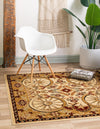 Frontier Trails Collection Area Rug -  Onyx Square Ivory  lifestyle 65