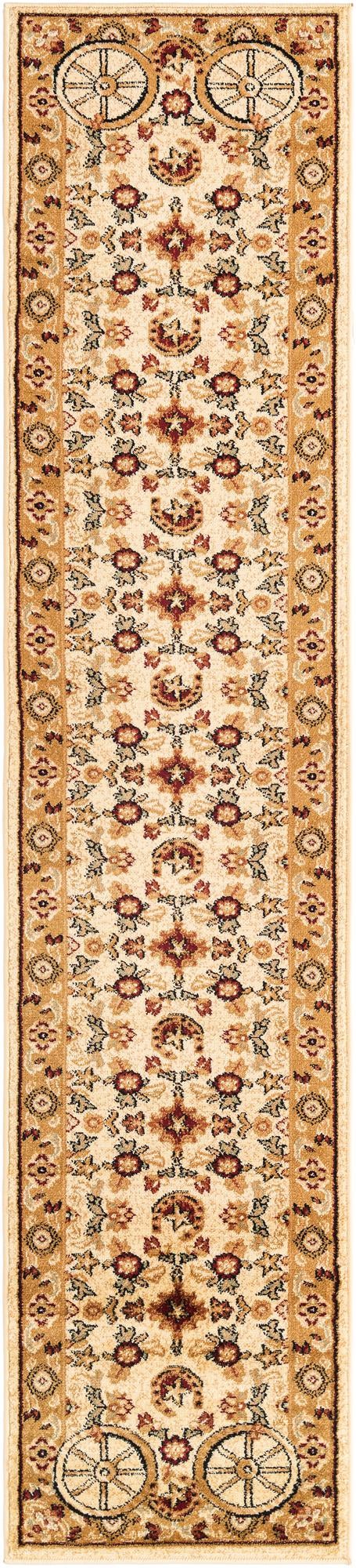 Frontier Trails Collection Area Rug -  Onyx Runner Ivory  lifestyle 28