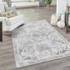 Bloomsbury Elegance Collection Area Rug - Mayfair Rectangle Gray  lifestyle 40