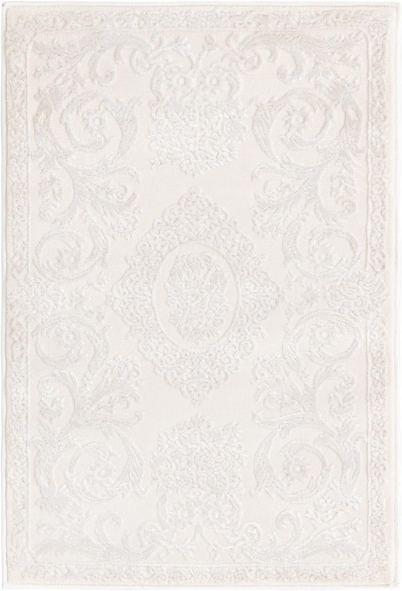 Bloomsbury Elegance Collection Area Rug - Mayfair Rectangle Ivory  lifestyle 3