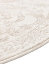 Bloomsbury Elegance Collection Area Rug - Mayfair Oval Ivory  lifestyle 106