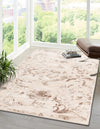 Bloomsbury Elegance Collection Area Rug - Mayfair Rectangle Beige  lifestyle 5