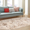 Bloomsbury Elegance Collection Area Rug - Mayfair Oval Beige  lifestyle 120