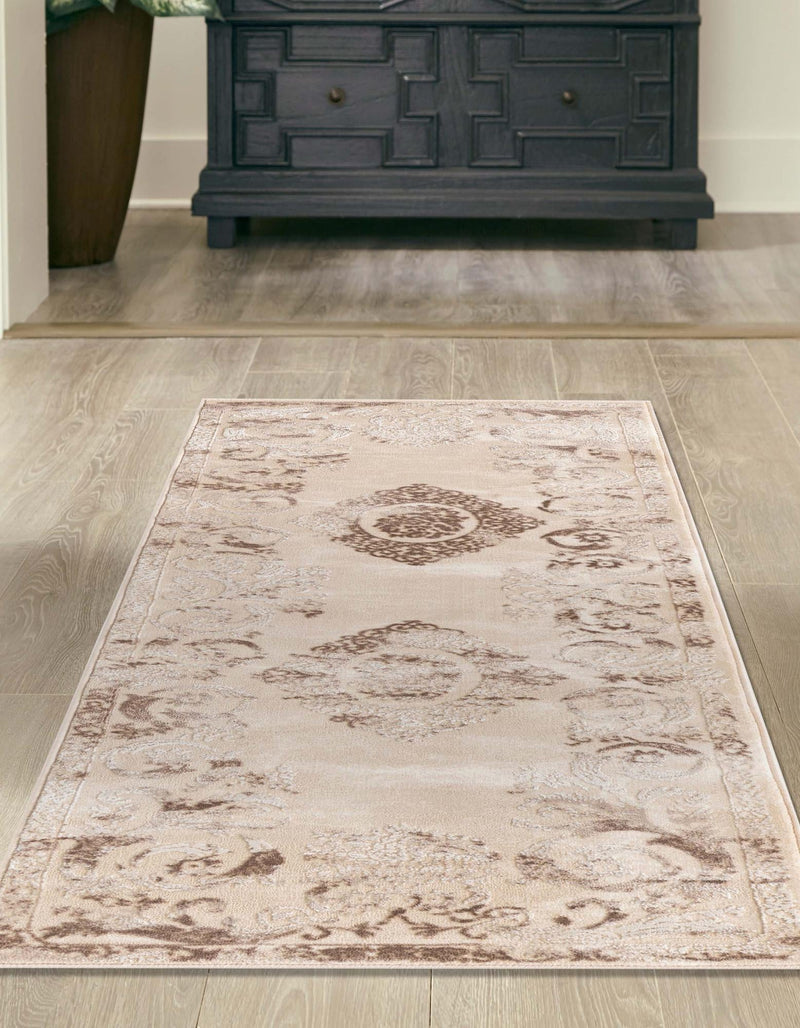 Bloomsbury Elegance Collection Area Rug - Mayfair Runner Beige  lifestyle 77