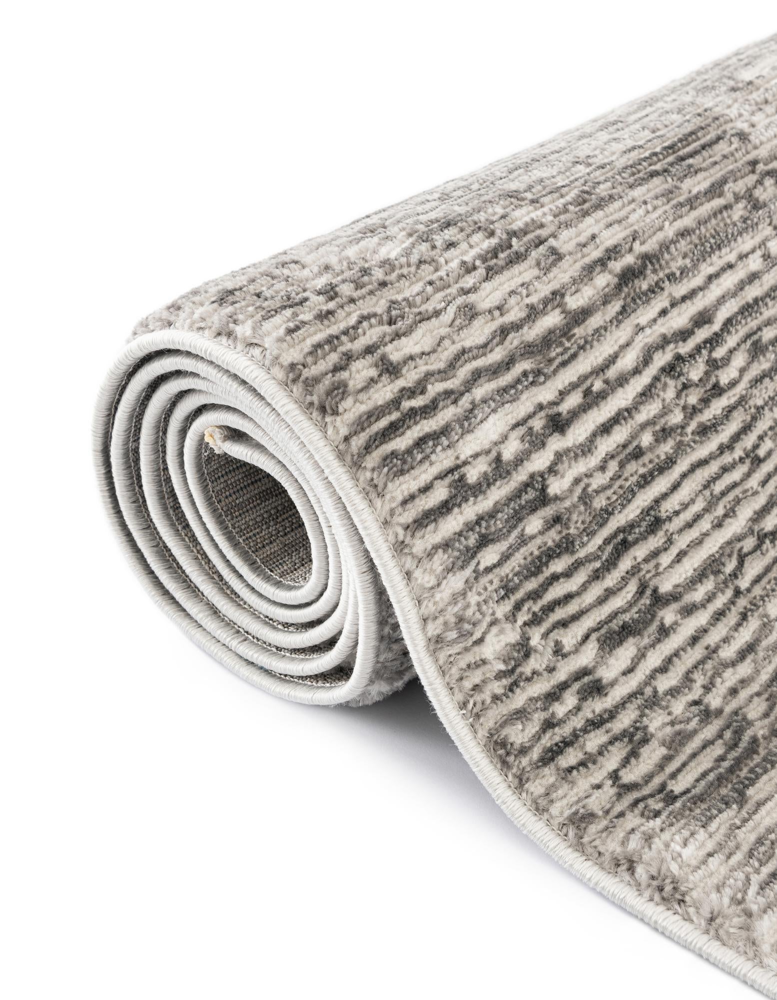 Bloomsbury Elegance Collection Area Rug -  Kensington (Gray)