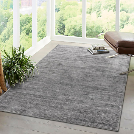 Bloomsbury Elegance Collection Area Rug -  Kensington (Gray)