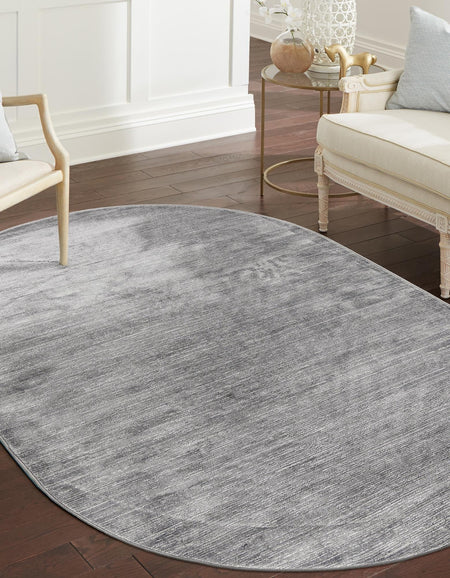 Bloomsbury Elegance Collection Area Rug -  Kensington (Gray)