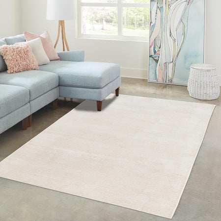 Bloomsbury Elegance Collection Area Rug -  Kensington (Ivory)