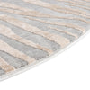 Bloomsbury Elegance Collection Area Rug -  Chelsea Oval Gray and Ivory  lifestyle 83