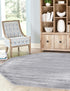 Bloomsbury Elegance Collection Area Rug -  Kensington (Gray)