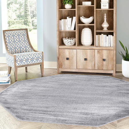 Bloomsbury Elegance Collection Area Rug -  Kensington (Gray)