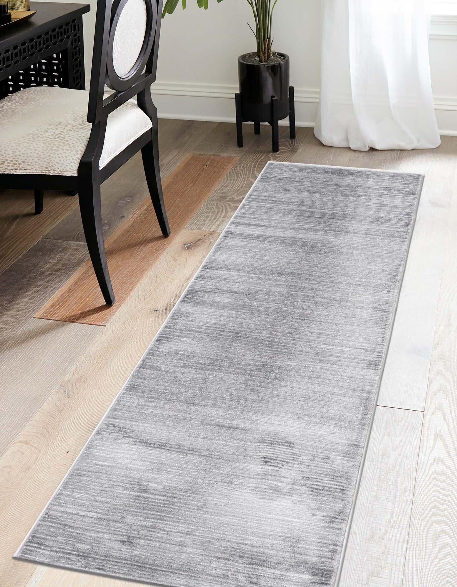 Bloomsbury Elegance Collection Area Rug -  Kensington (Gray)