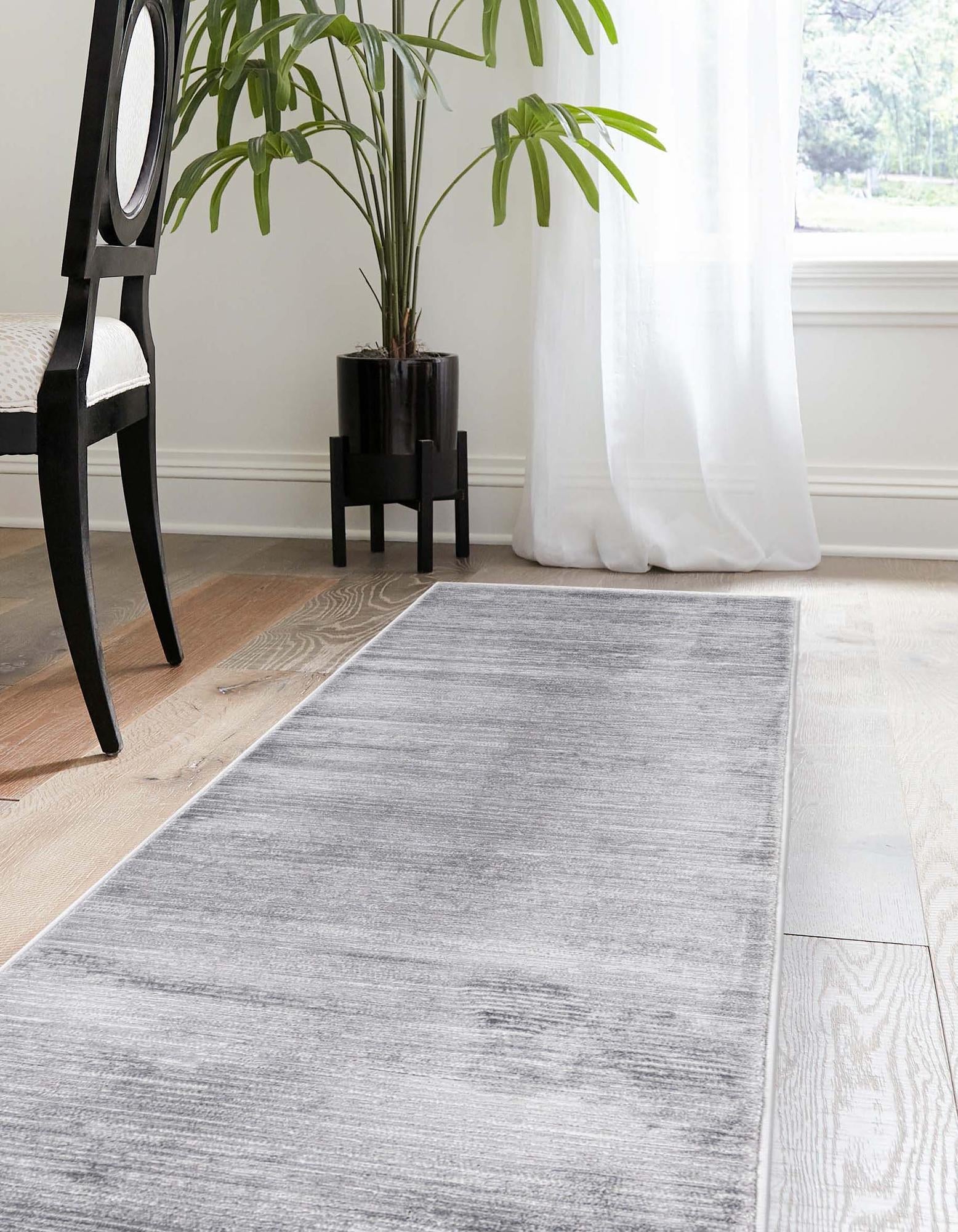 Bloomsbury Elegance Collection Area Rug -  Kensington (Gray)