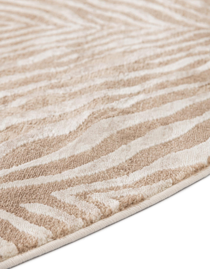 Bloomsbury Elegance Collection Area Rug -  Chelsea Oval Ivory Beige  lifestyle 79