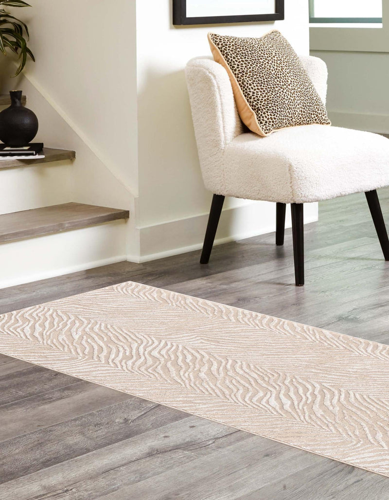 Bloomsbury Elegance Collection Area Rug -  Chelsea Runner Ivory Beige  lifestyle 46