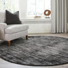 Berkshire Estate Collection Area Rug - Windsor (Blackberry) Round Blackberry  lifestyle 58