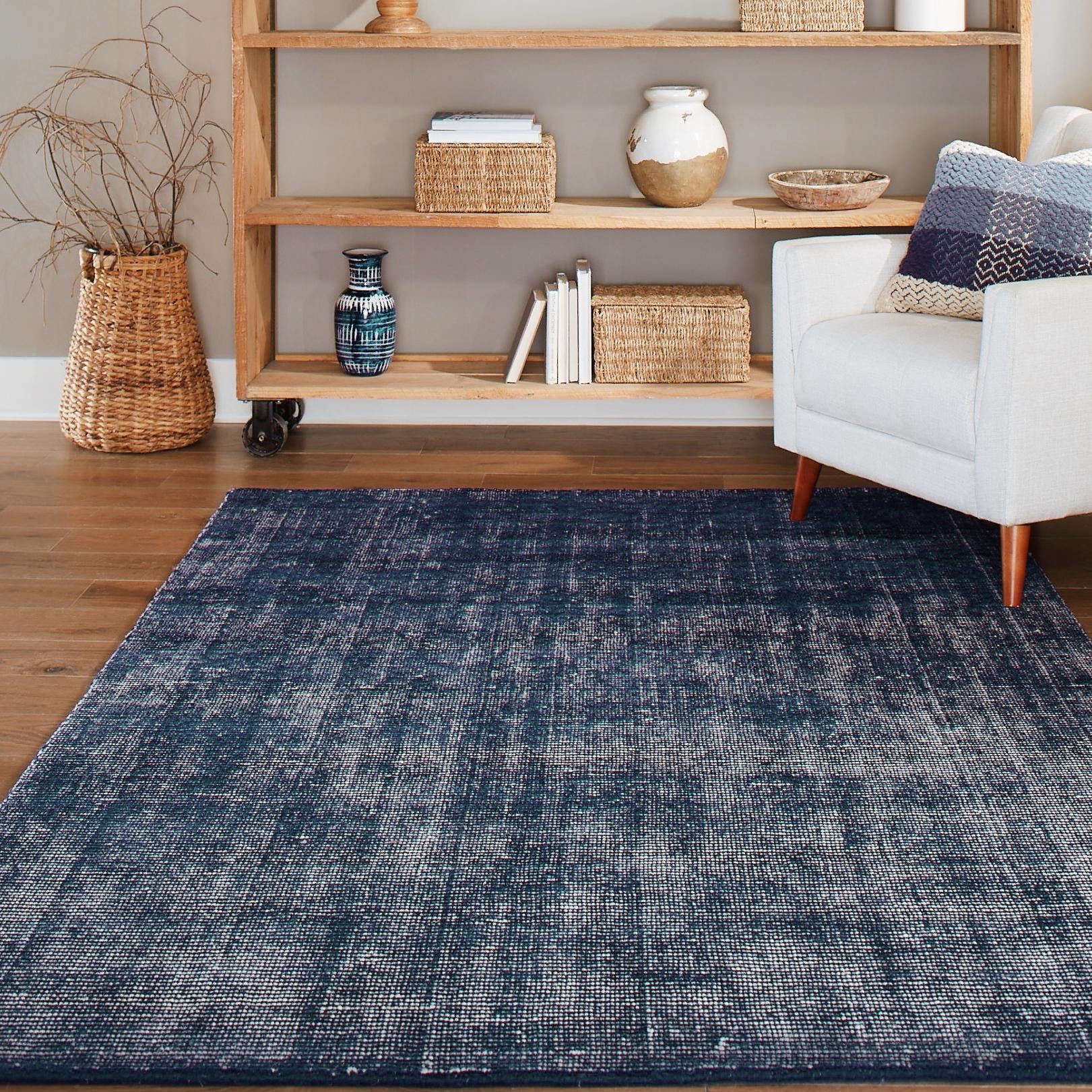 Berkshire Estate Collection Area Rug - Windsor (Blueberry)