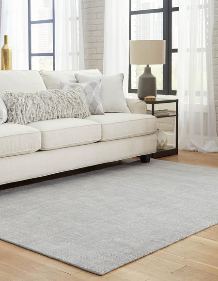 Berkshire Estate Collection Area Rug - Windsor (Grey Manor)