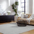 Berkshire Estate Collection Area Rug - Windsor (Grey Manor)