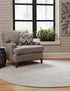 Berkshire Estate Collection Area Rug - Windsor (Grey Manor)