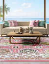 Copenhagen Comfort Collection Area Rug -  Sønderborg Square Rose  lifestyle 30