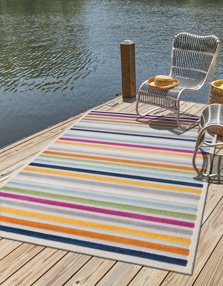 Bahama Breeze Outdoor Collection Area Rug -  Exuma